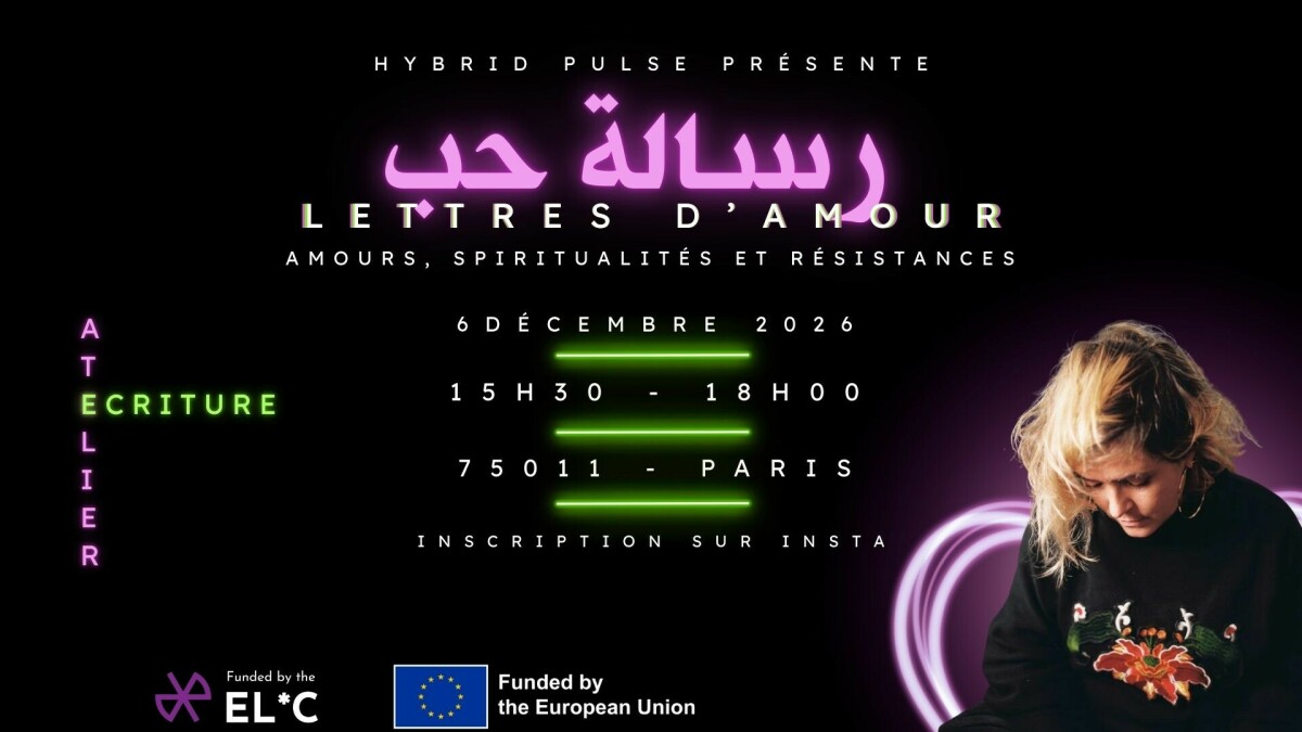 Atelier d'écriture de lettres d’amour entre personnes LGBTQI+ musulmanes